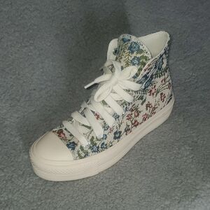 Converse White High-Top Sneakers